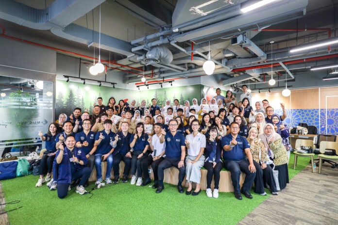 Helping Hands Foundation (YHH) dalam sebuah kegiatan amal untuk para penyandang disabilitas dalam bingkai kerjasama dengan MSIG. (YHH)